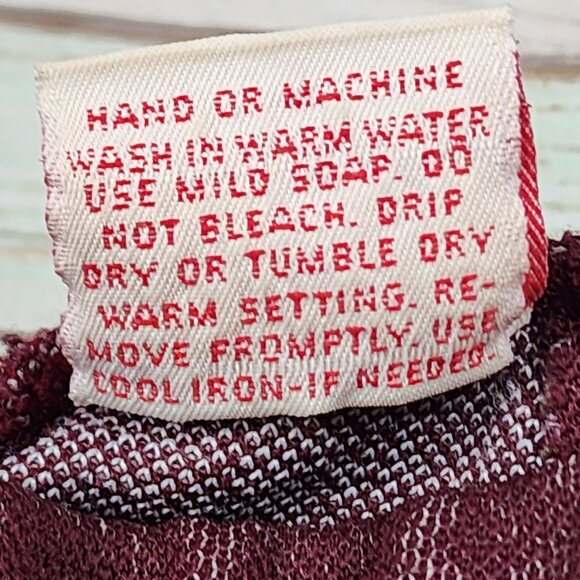 Vintage Graff Californiwear Burgundy High-Waisted Pants, Women's 28 - Picture 6 of 8